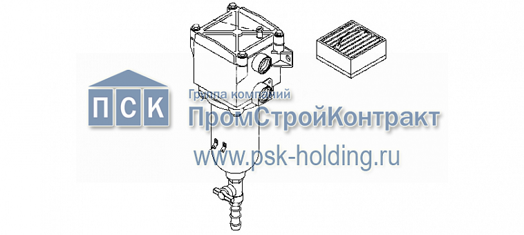 Фильтр сепаратора 04297812 Deutz