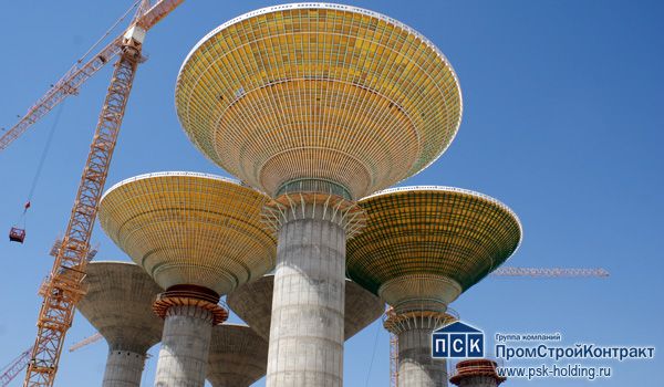 Опалубка для водонапорных башен и водохранилищ различной формы