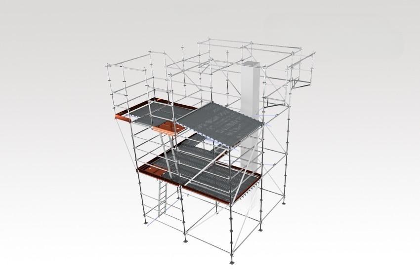Леса для тренировочных полигонов PSK SCAFF SYSTEM