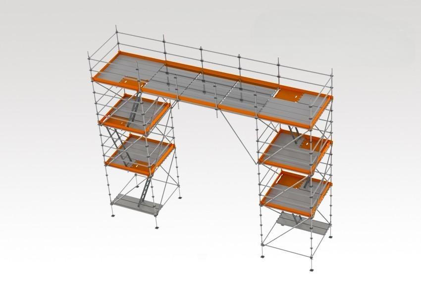 Леса для мостовых переходов PSK SCAFF SYSTEM