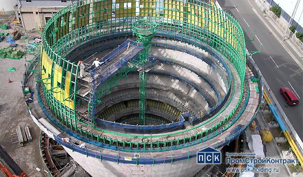 Опалубка для яйцеообразных и эллипсоидных конструкций