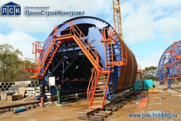 Опалубка катучая тоннельная PSK