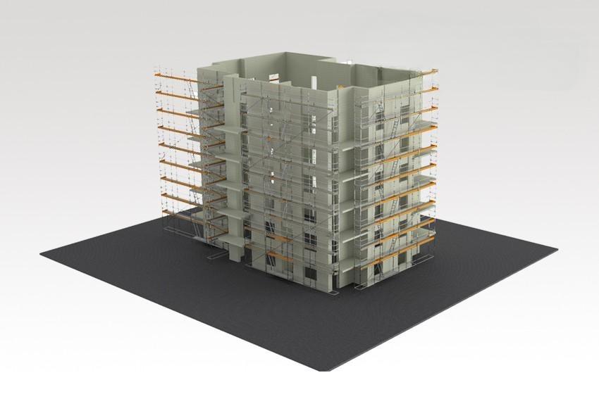 Фасадные леса PSK SCAFF SYSTEM
